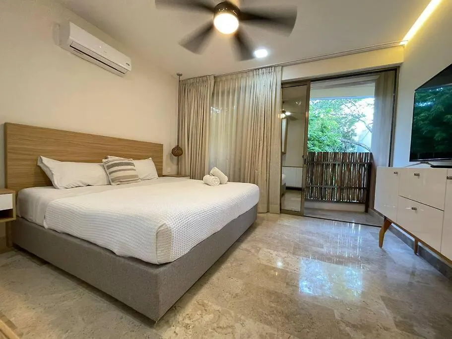 Gaia Condo De Lujo Comodo Y Tranquilo En Aldea Zama Τουλούμ
